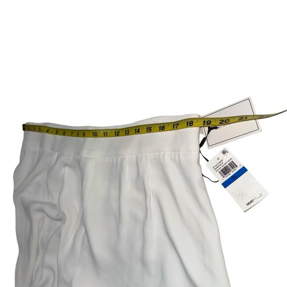 1. State Women's Wide Leg Elastic back Waist Soft Ecru Trousers Sz XL NWT - Picture 12 of 14